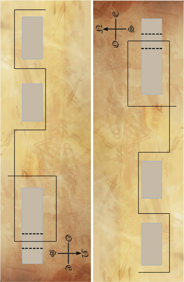 Les cheminements forment 56 et 95